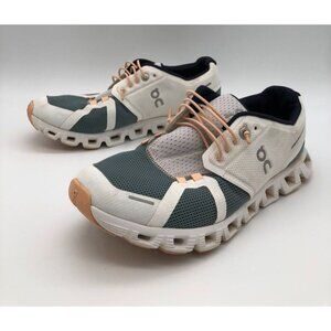 On Cloud 5 Push Running Shoes White Cobble Athletic Gym 69.98856 Womens Size 8.5